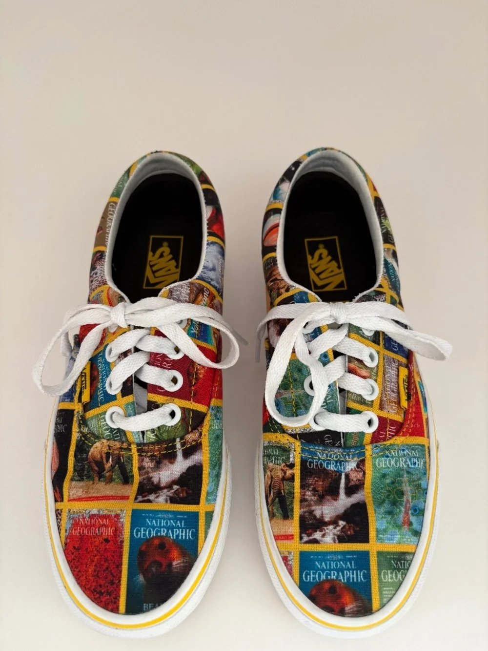 Vans Collab Canvas Sneaker Limited Edition National Geographic Women